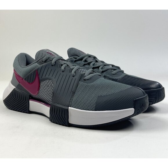 Nike Zoom GP Challenge 1 HC Hard Court Men Tennis Shoes Sneakers Gray FB3147-006 - Picture 2 of 10